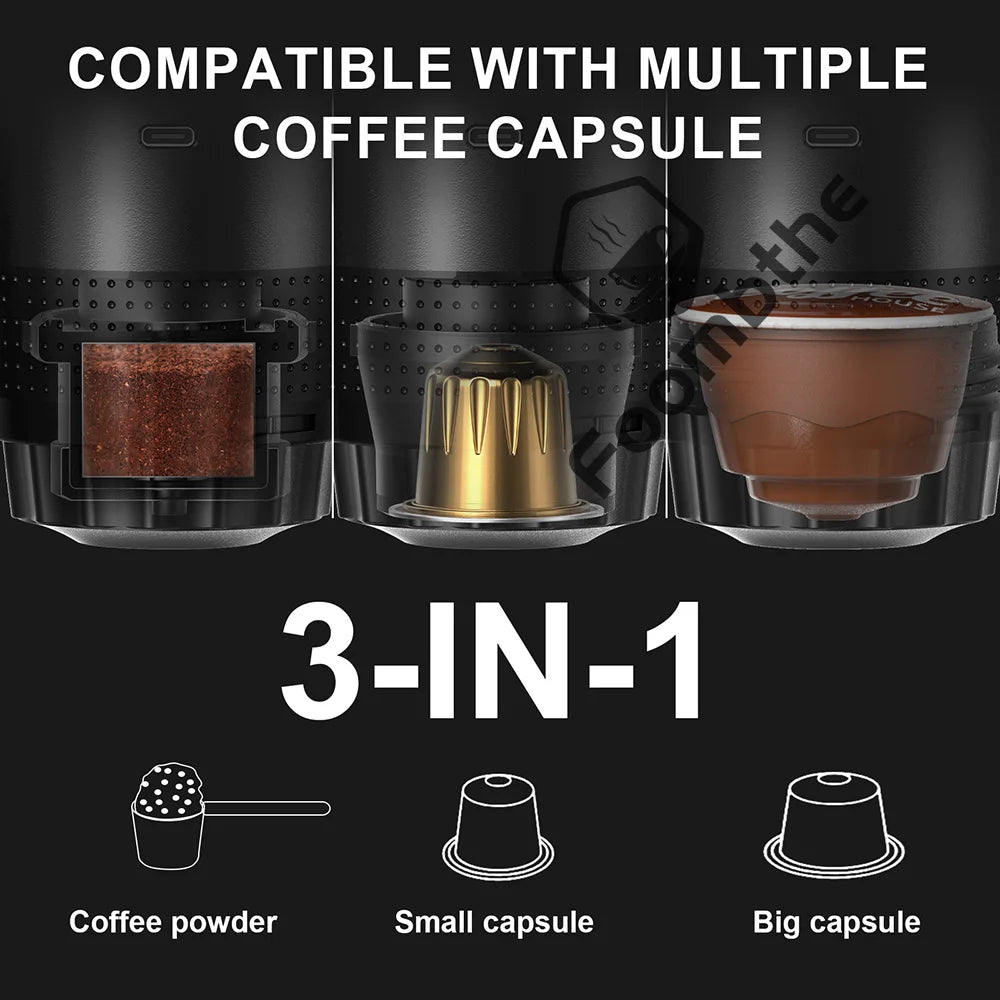 Machine à café expresso sans fil