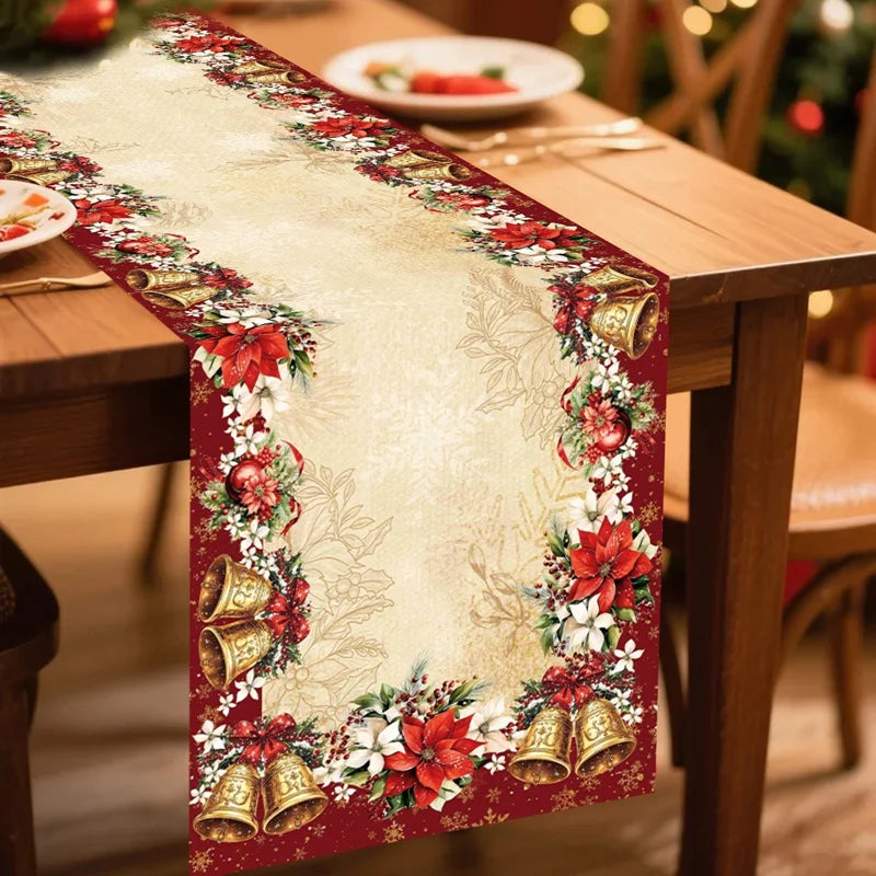 Chemin de table décoration de Noël