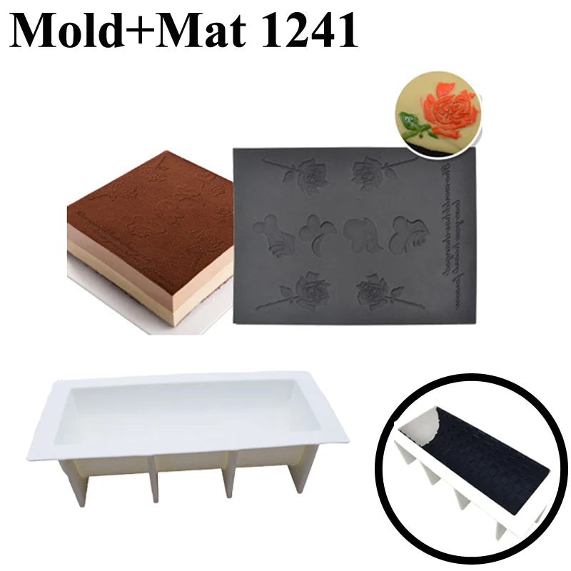 Tapis de cuisson texturé