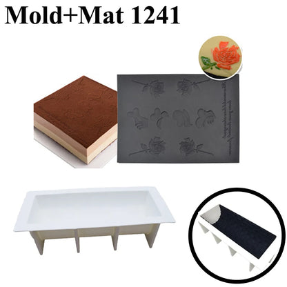 Tapis de cuisson texturé