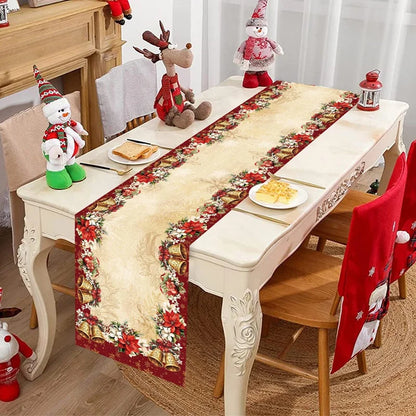 Chemin de table décoration de Noël