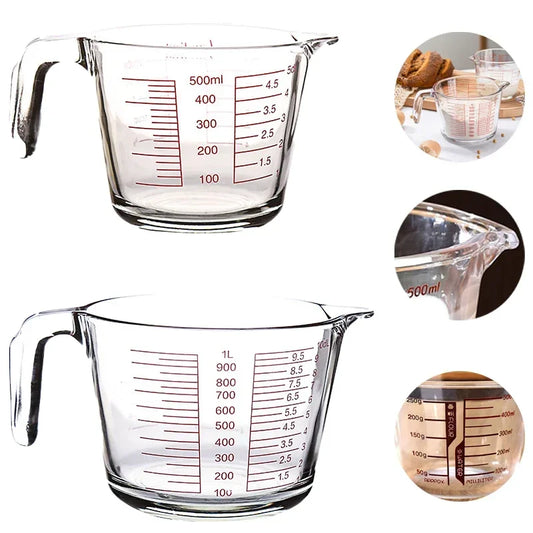 Tasse à mesurer en verre