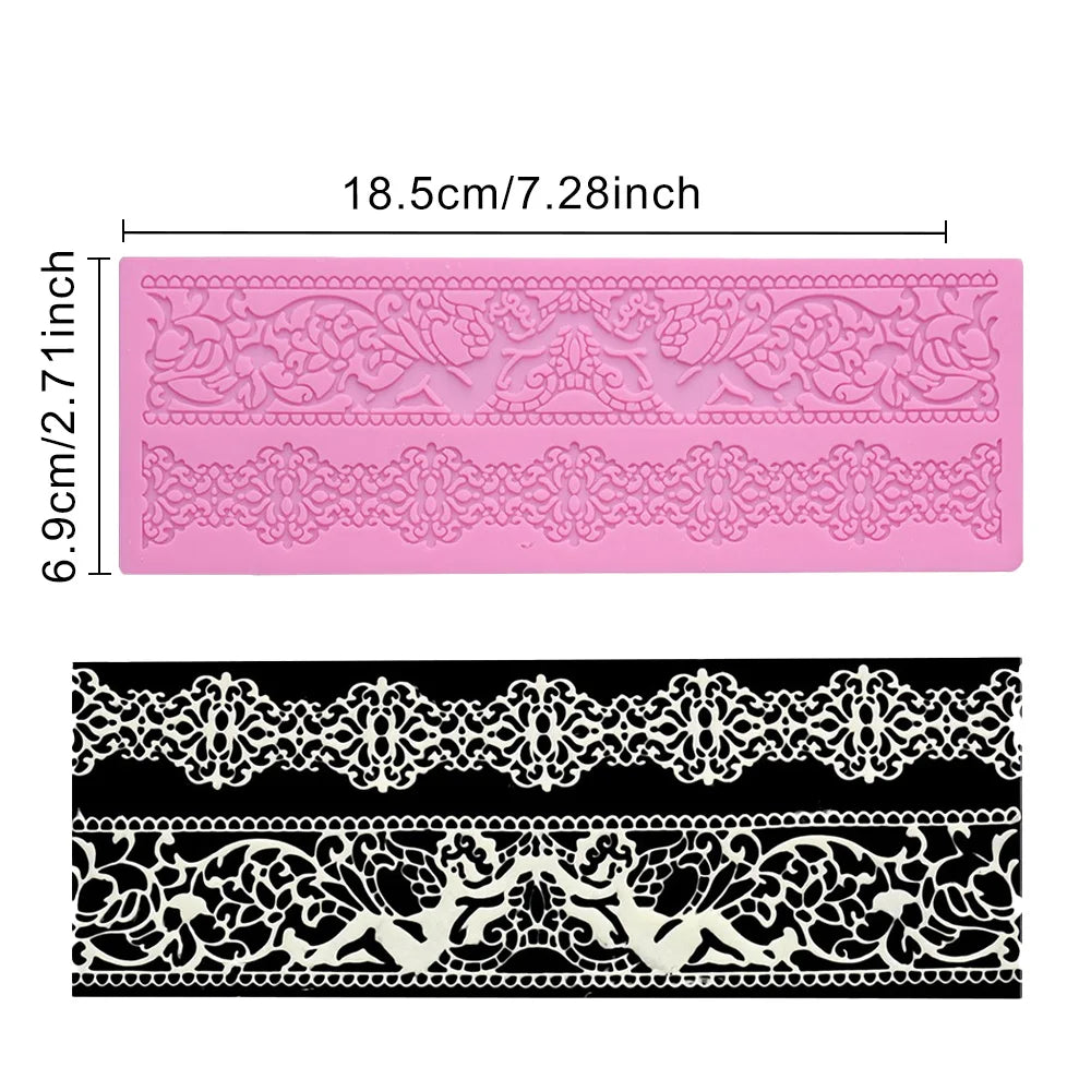 Déco tapis de dentelle