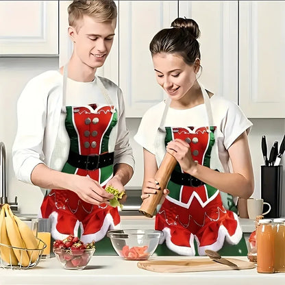 tablier de lutin de Noël | Féerie Culinaire