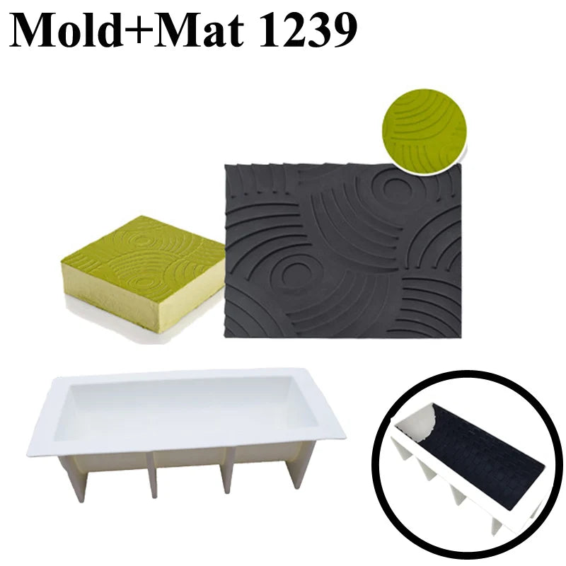 Tapis de cuisson texturé