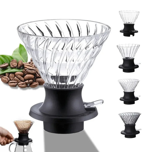 Café filtre réutilisable en verre