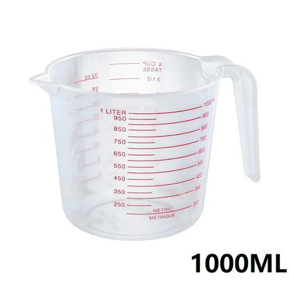 tasses à mesurer plastique