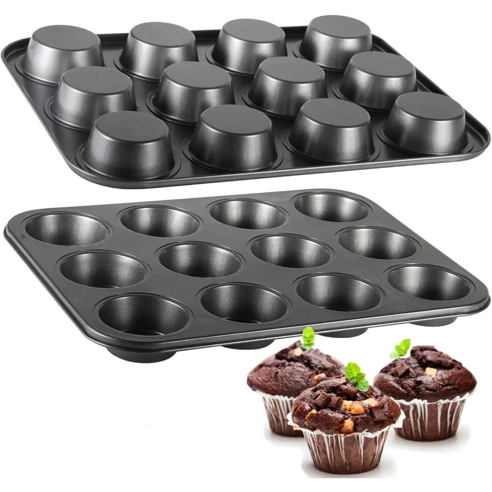 Moule à Cupcake |6/12 Cavités Antiadhésif