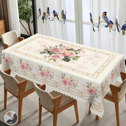 La Nappe classique ronde du printemps