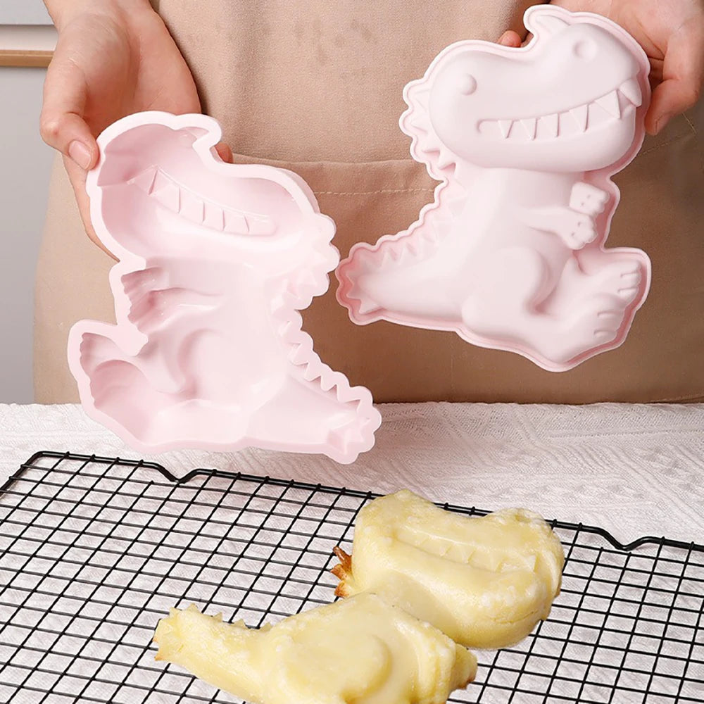 Moule à gâteau en forme de Dino