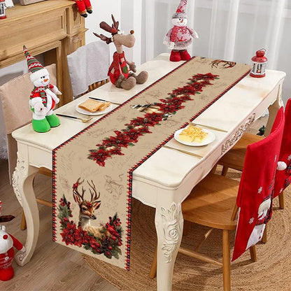 Chemin de table décoration de Noël