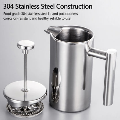 Cafetière à piston française