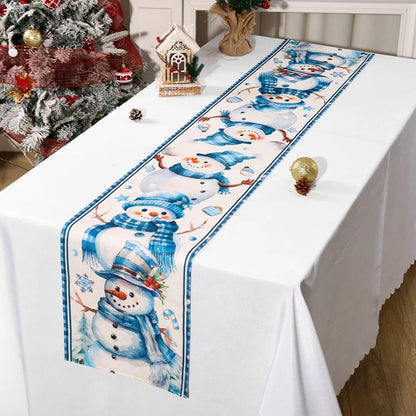 Chemin de Table Bonhommes de Neige