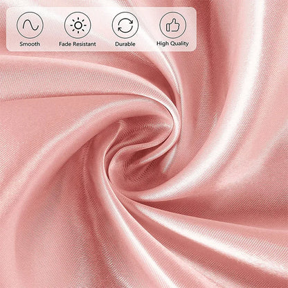 Nappe en satin ronde