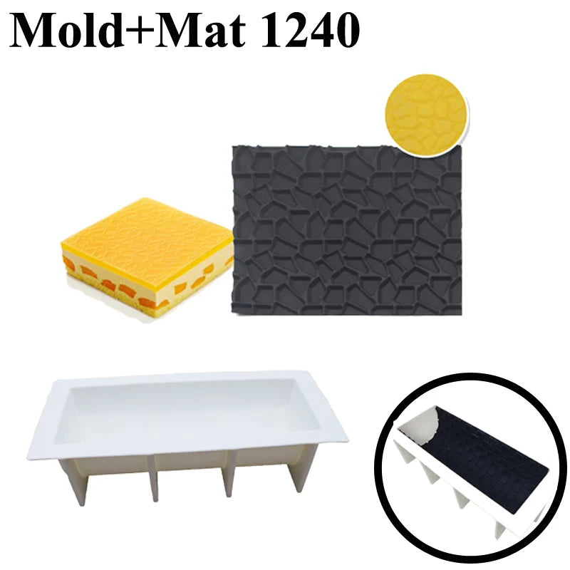 Tapis de cuisson texturé