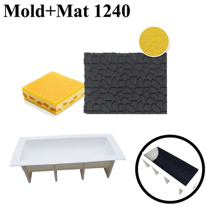 Tapis de cuisson texturé