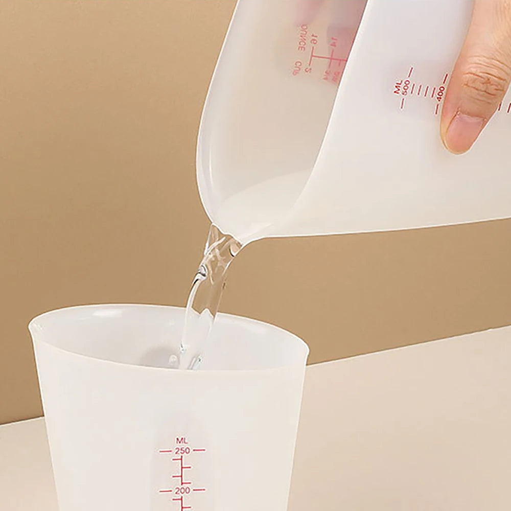 Tasse à mesurer en silicone