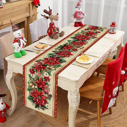 Chemin de table décoration de Noël