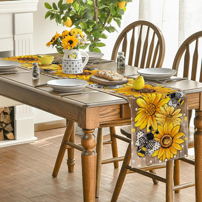 Chemin de table Tournesol
