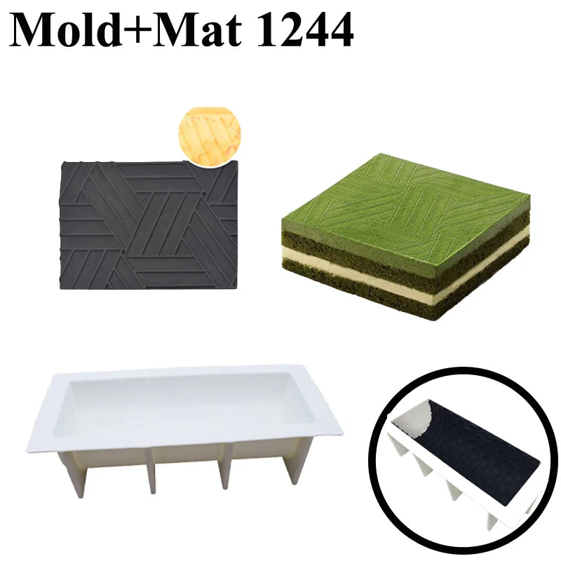 Tapis de cuisson texturé