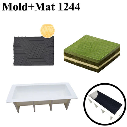 Tapis de cuisson texturé