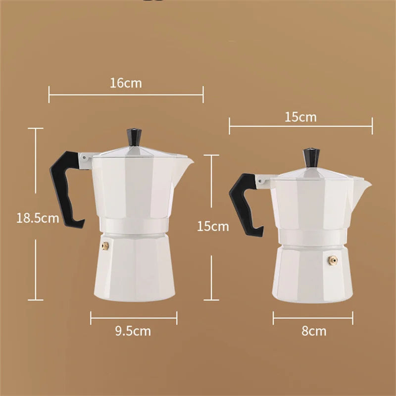 Cafetière italienne octogonale