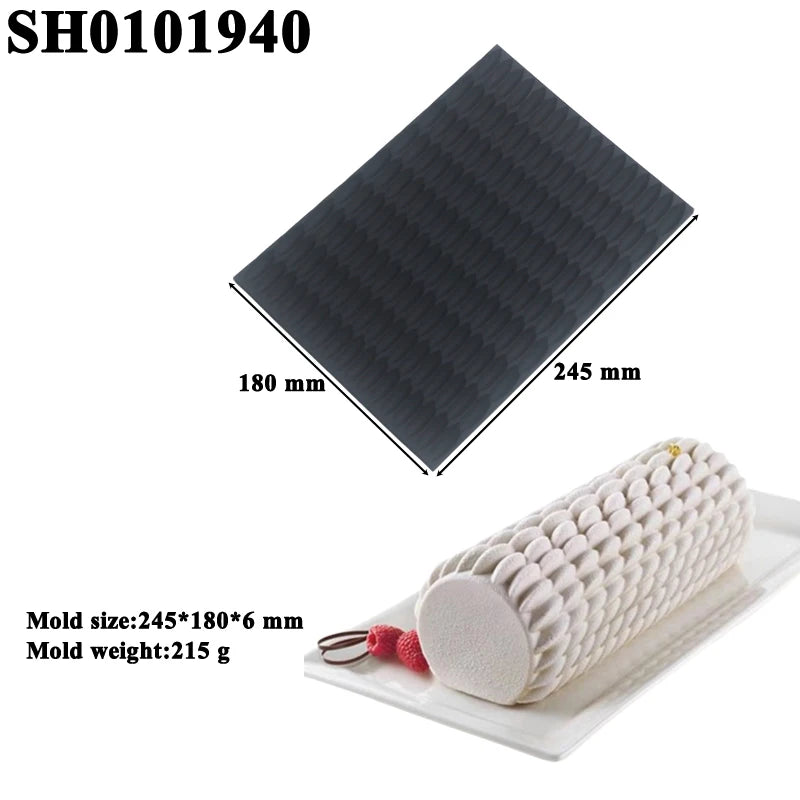 Tapis de cuisson texturé