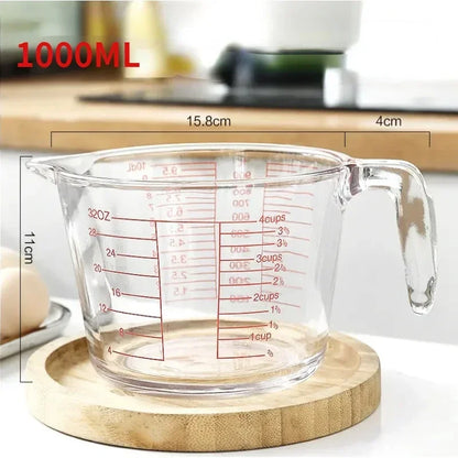 Tasse à mesurer en verre