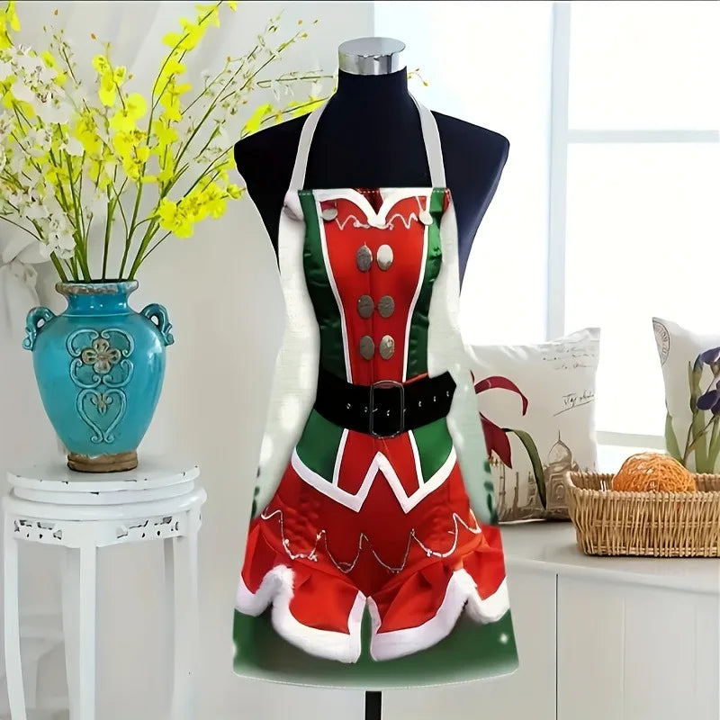 tablier de lutin de Noël | Féerie Culinaire
