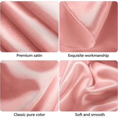 Nappe en satin ronde
