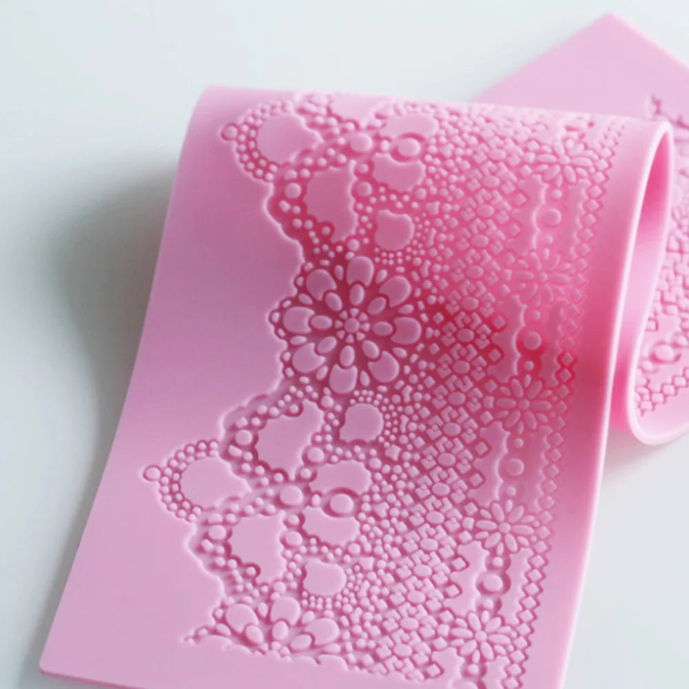 Tapis déco de gâteau silicone