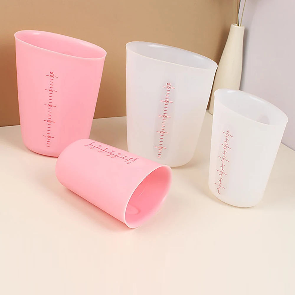 tasse à mesurer en silicone souple