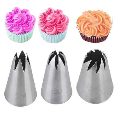 Douilles à pâtisserie pétale de rose | Inox Pro