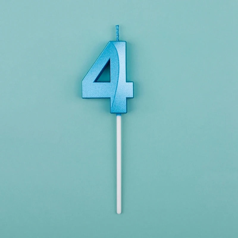 Décoration gâteau bougie 3D | Premium Celebration