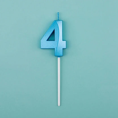 Décoration gâteau bougie 3D | Premium Celebration