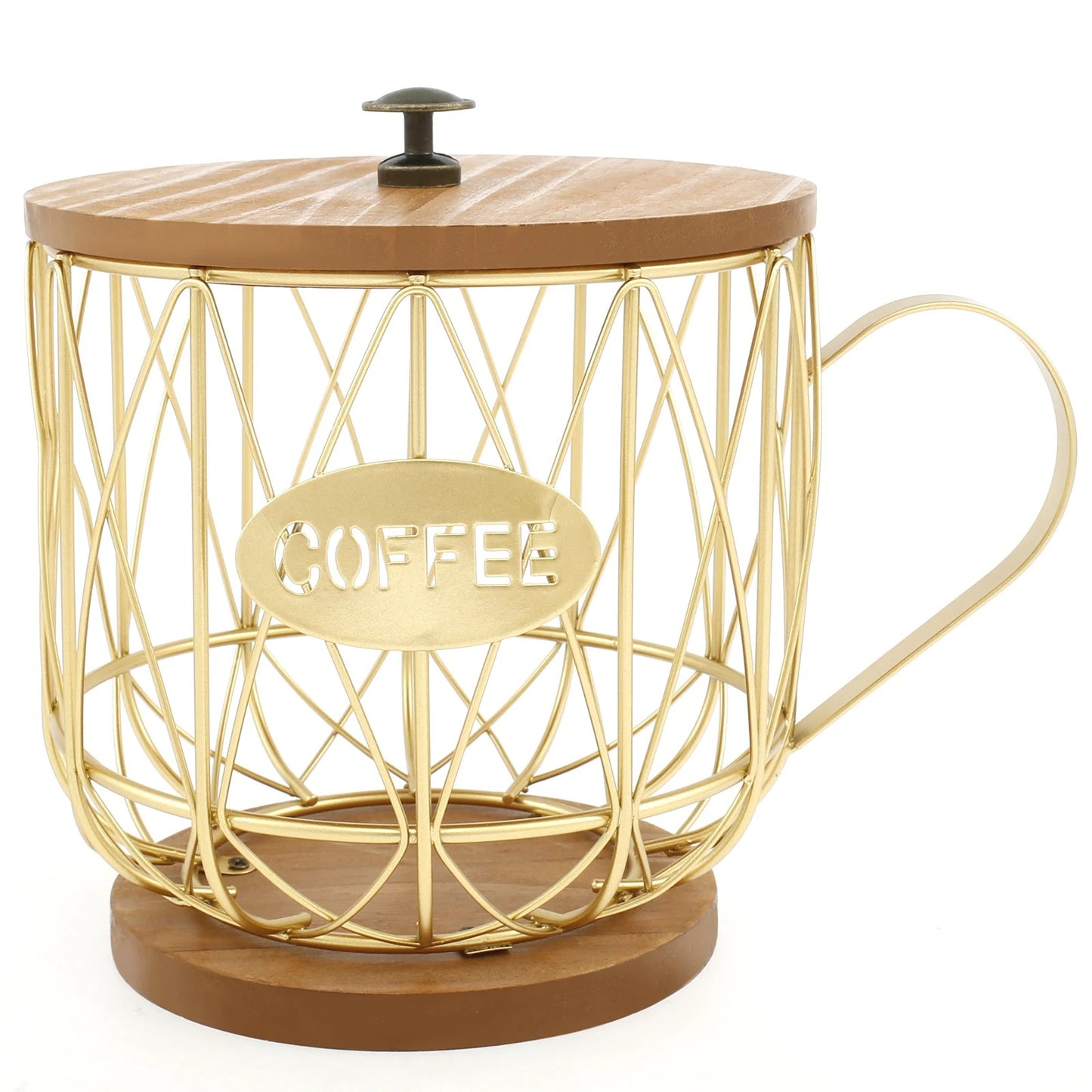 Boite a cafe de style | Élégance Bois et Fer