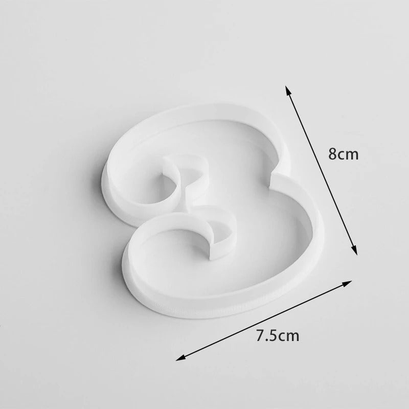 Moule Number Cake | Pâtissier Pro