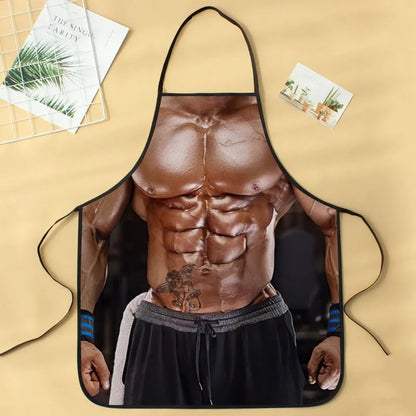 tablier homme musclé | CuisineHumour