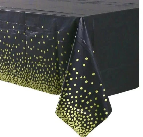 Vaisselles jetables noirs | Elegance Or