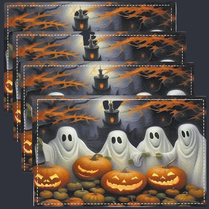 Napperon halloween | Squelette réutilisable