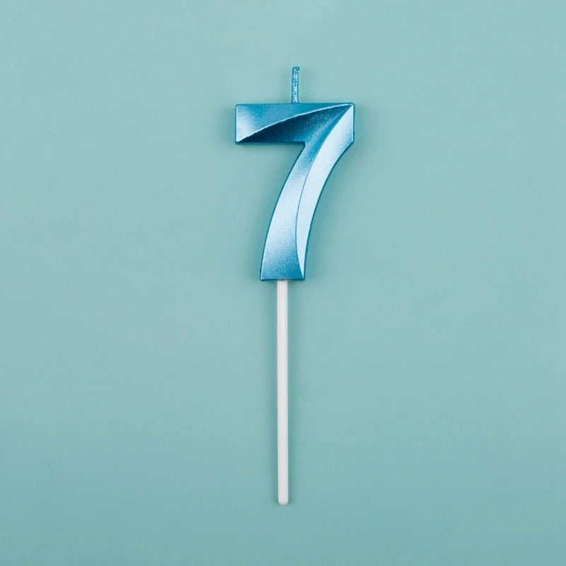 Décoration gâteau bougie 3D | Premium Celebration