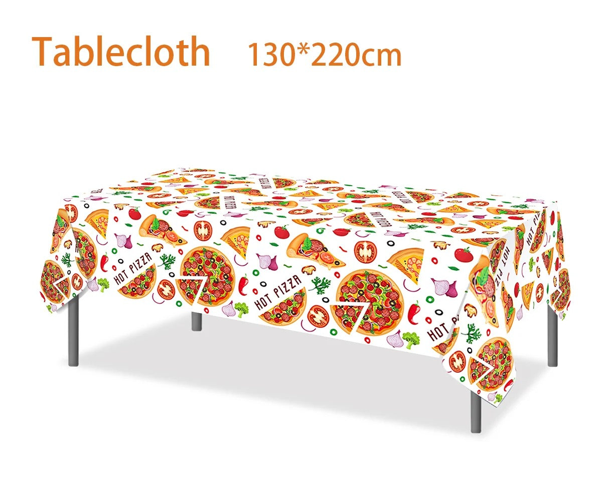 Vaisselle jetable pizza | Kit complet 8 invités