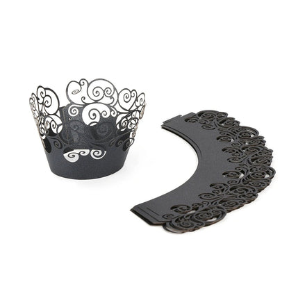 Moule à cupcake dentelle | Lot de 50 élégant