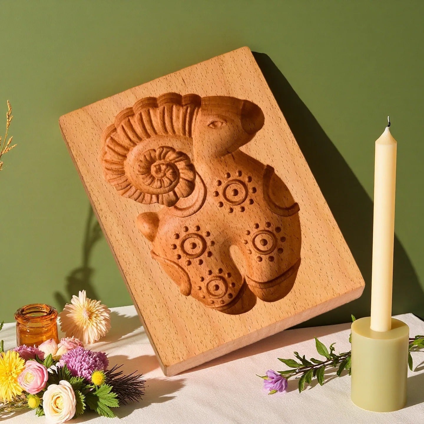 moule à biscuits | Bois sculpté 3D
