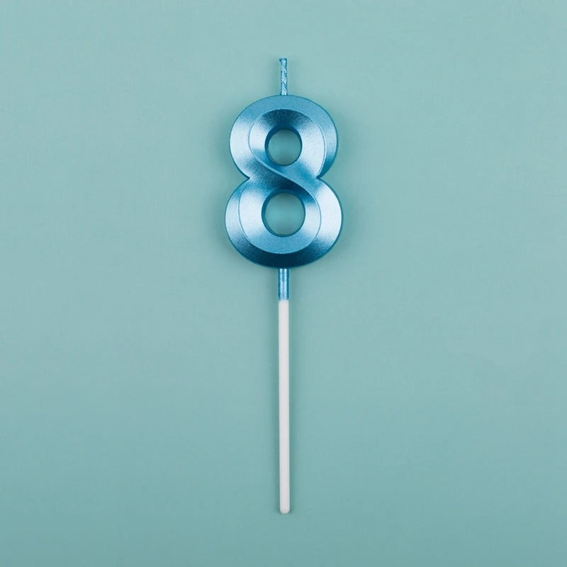 Décoration gâteau bougie 3D | Premium Celebration