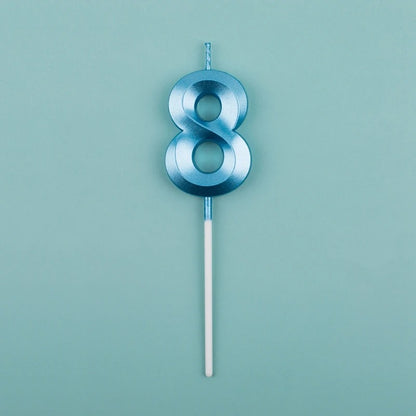 Décoration gâteau bougie 3D | Premium Celebration