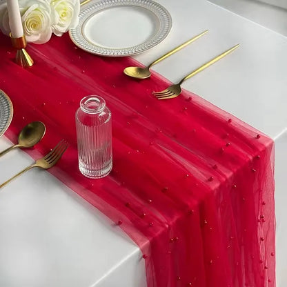 Chemin de table perlé | Scintillant