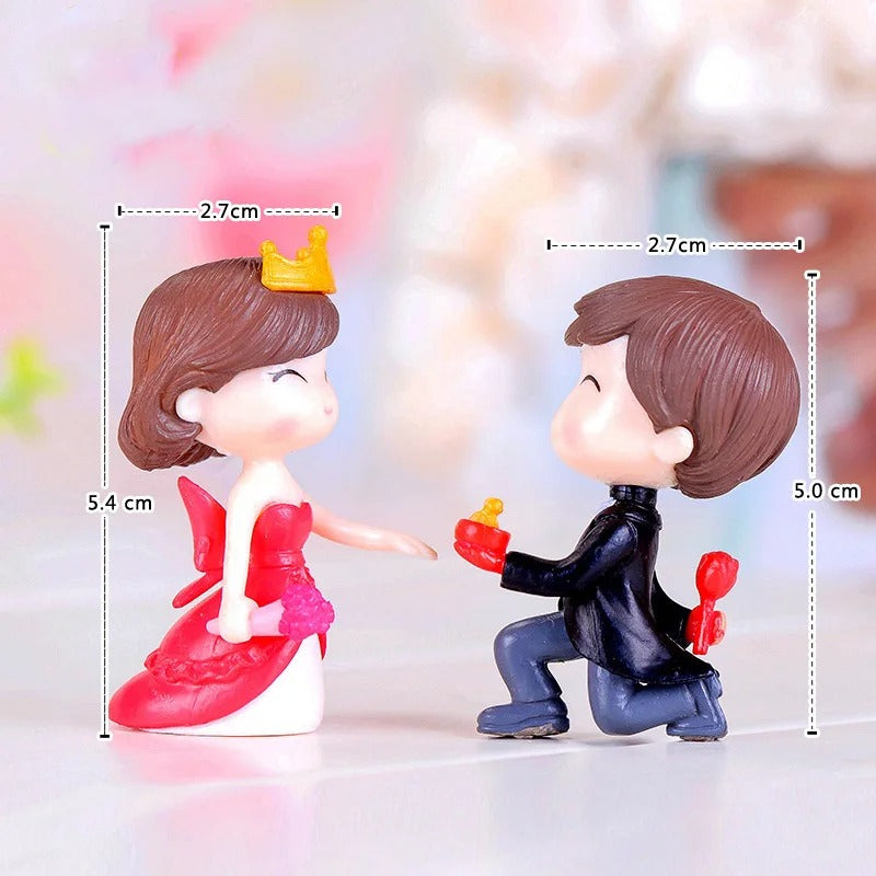 Décoration gâteau mariage miniature | Éternité