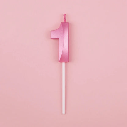 Décoration gâteau bougie 3D | Premium Celebration