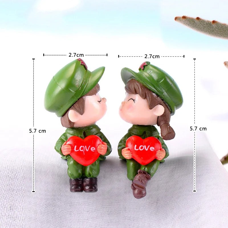 Décoration gâteau mariage miniature | Éternité
